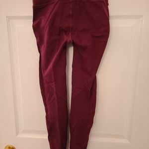 3/$65 Wine/power sculpt leggings